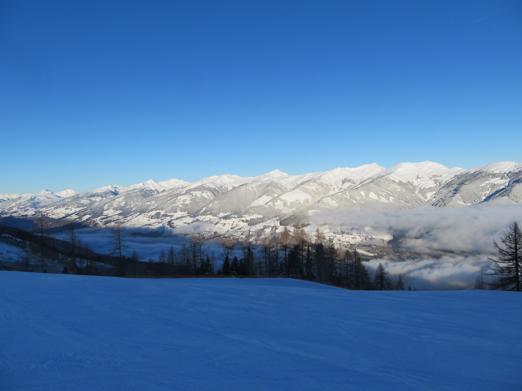 09.29 Uhr: Beginn der Sauloch - Trainingspiste (Nr. 32)
