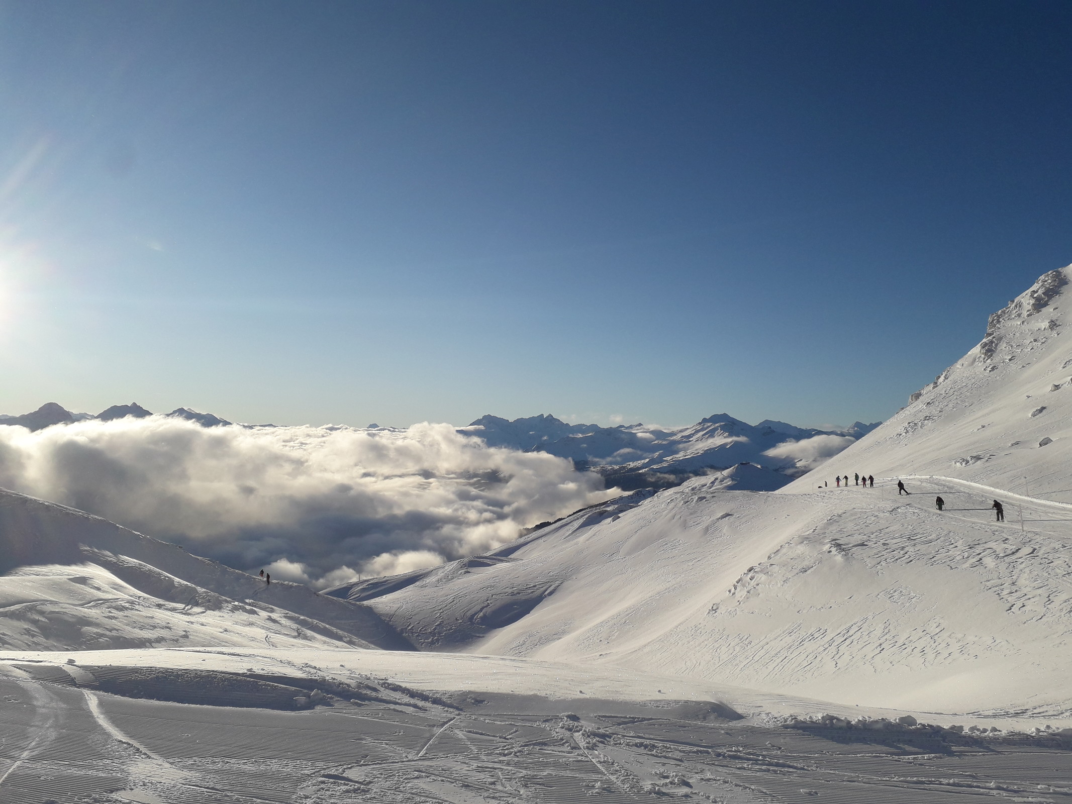 Aussicht vom Stätzerhorn