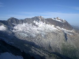 Schlegeiskees und Hochfeiler, 3.510 m