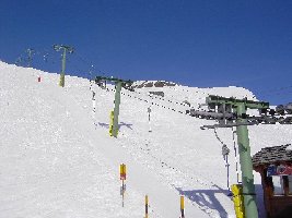 Strecke des SCHL Tzarmettaz.