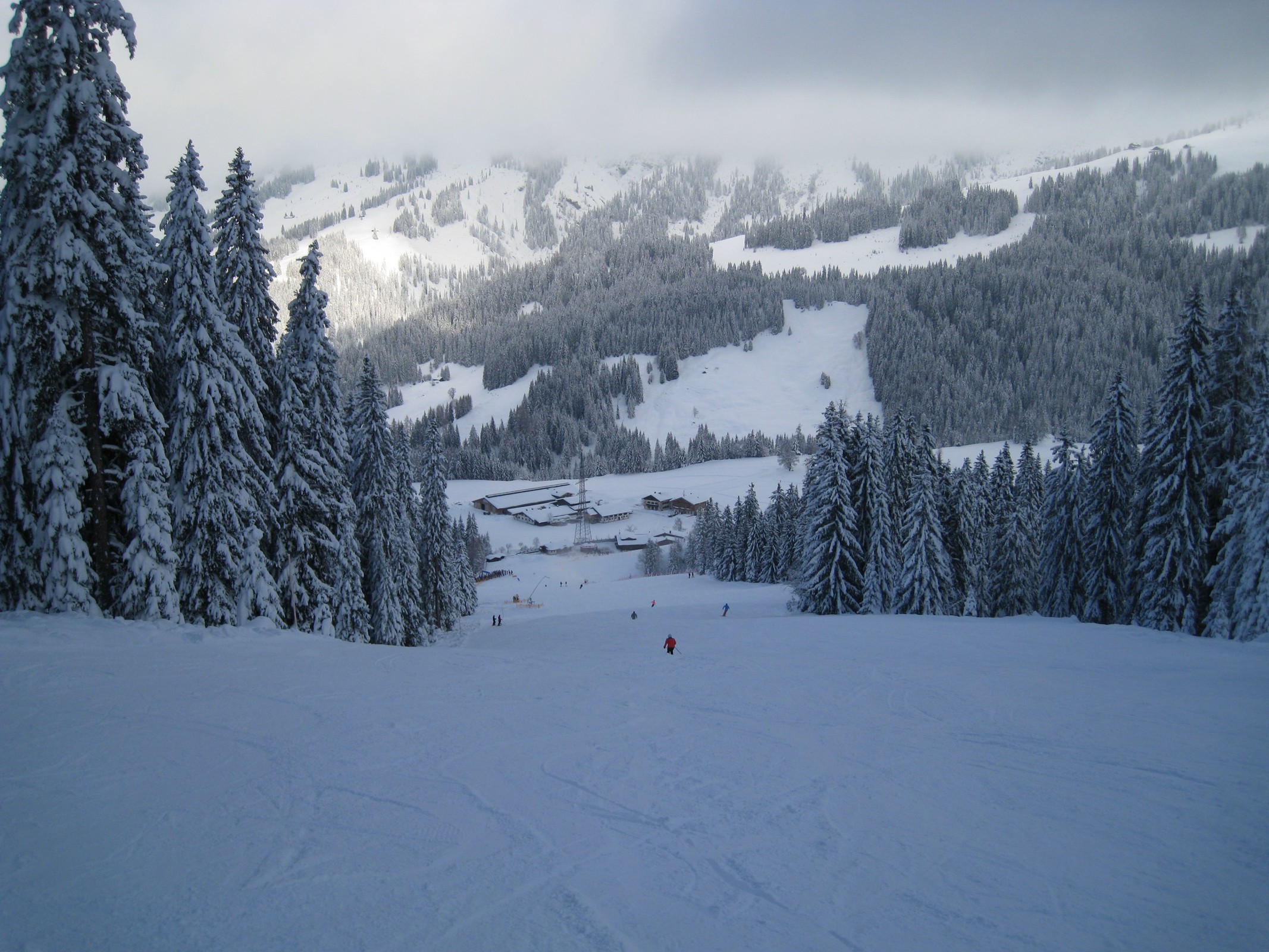 10.19 Uhr: Auf der Familienabfahrt Zachhofalm (Nr. 13)