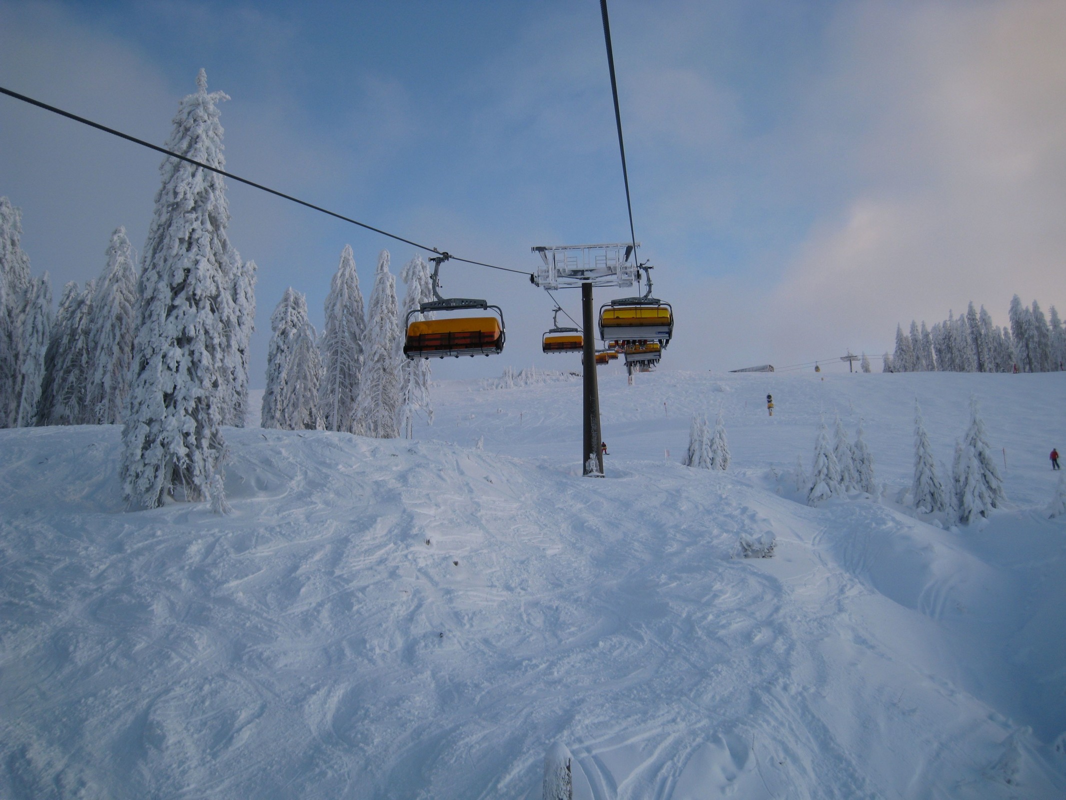 15.56 Uhr: Ein letztes Mal in der Hochmaisbahn