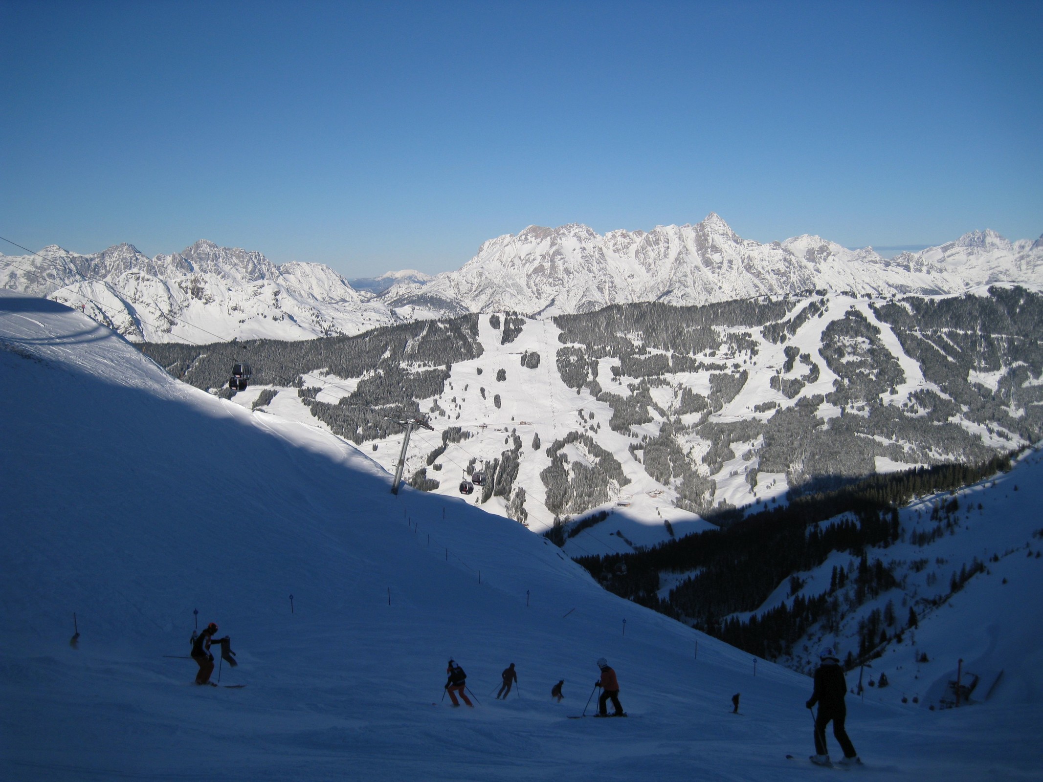 14.20 Uhr: Blaue Piste 7 am A6 Schattberg Sprinter