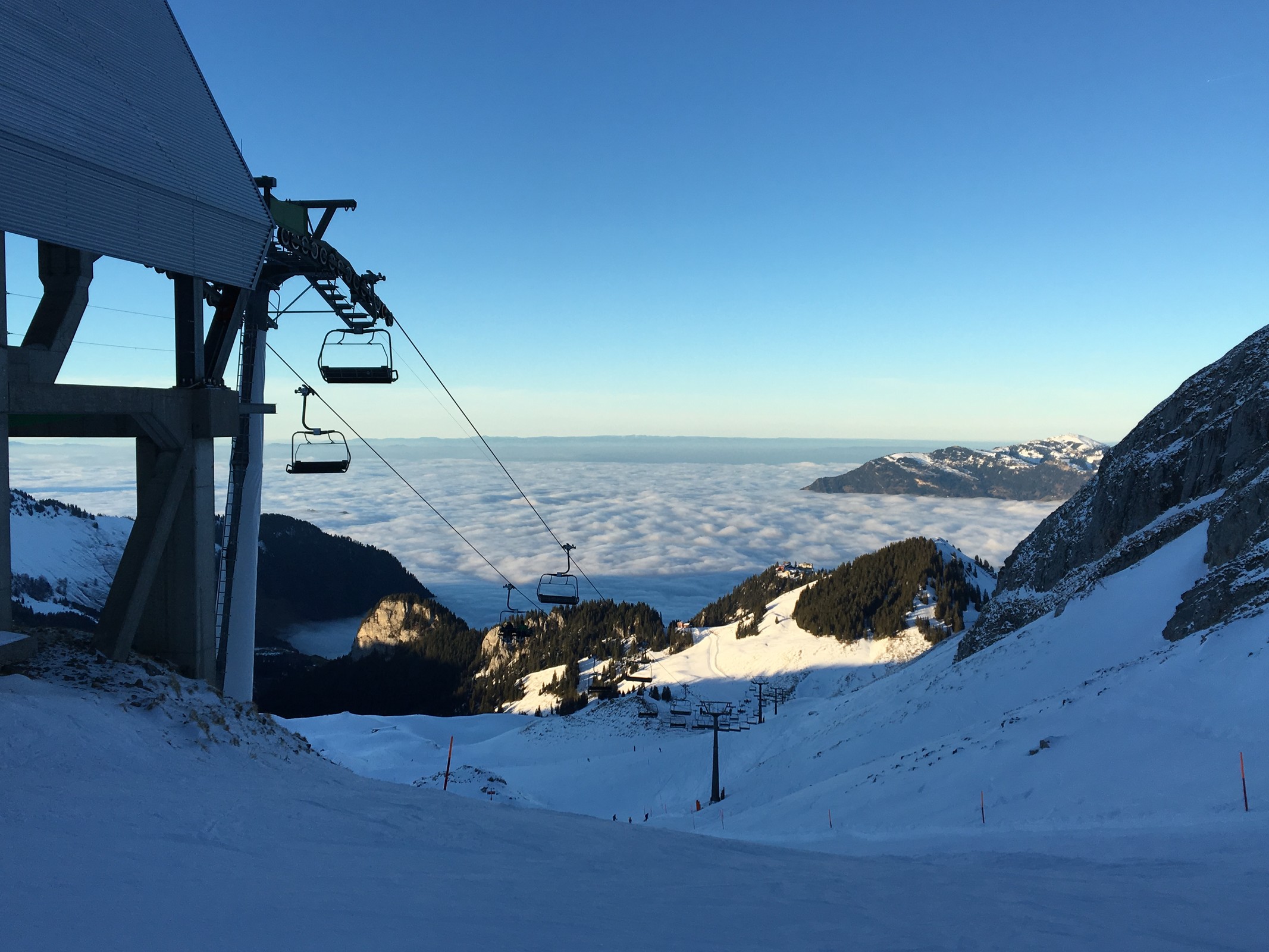 Dieser Ausblick ist immer wieder faszinierend.