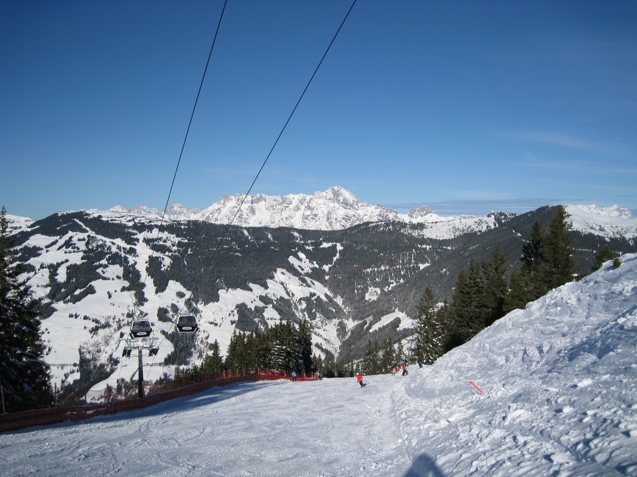 12.31 Uhr: Tannwaldabfahrt (Nr. 21) am zellamseeXpress