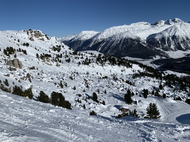 Aussicht von Olympia Piste