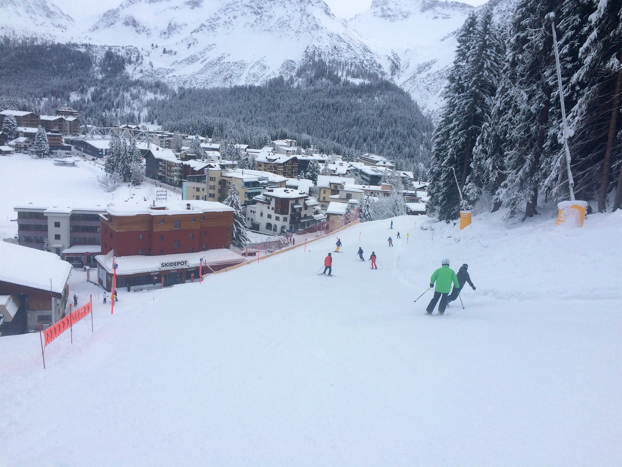 Die Pistenfläche ist nun fast doppelt so breit.