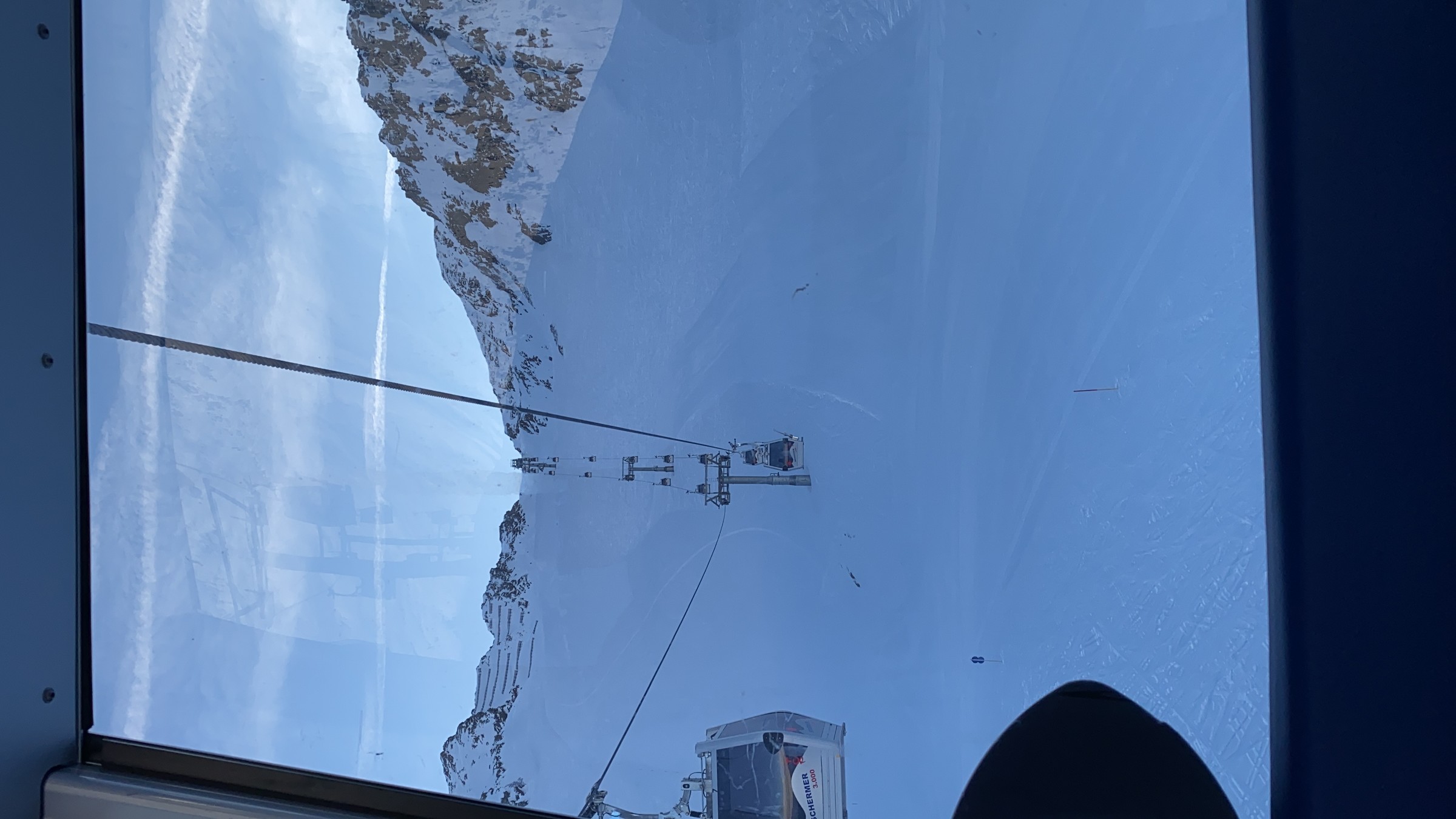 Morgens noch sehr schattig in Hochgurgl