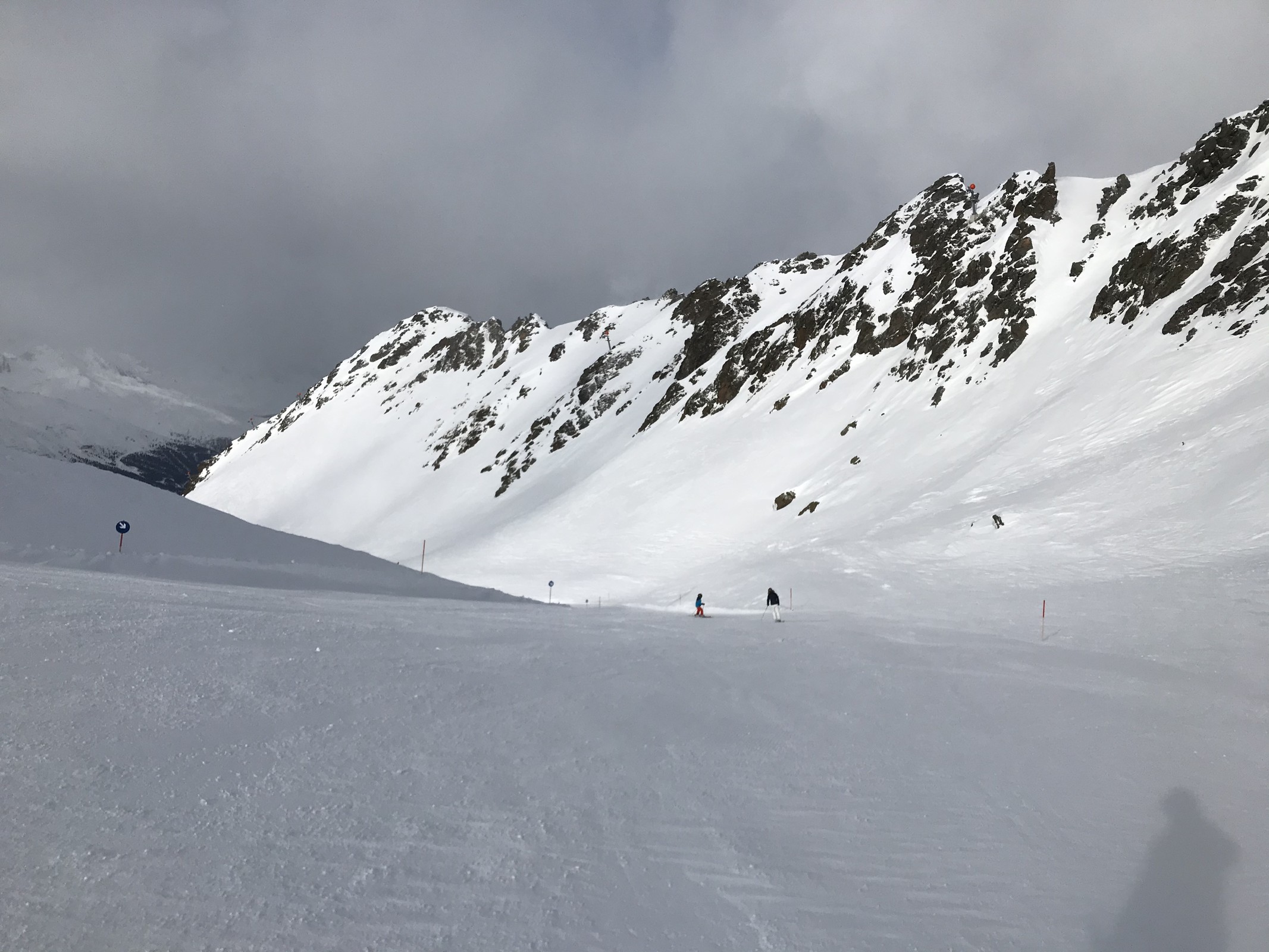 Abfahrt Kirchenkar 2.Sektion