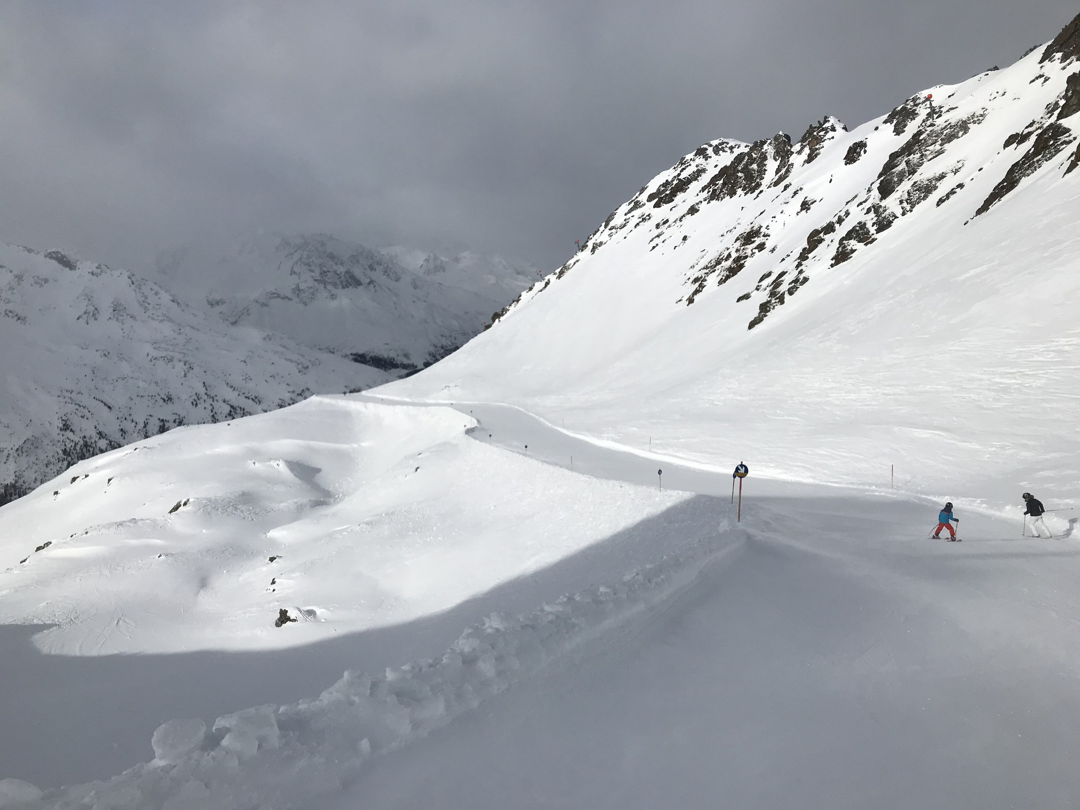 Abfahrt Kirchenkar 2.Sektion