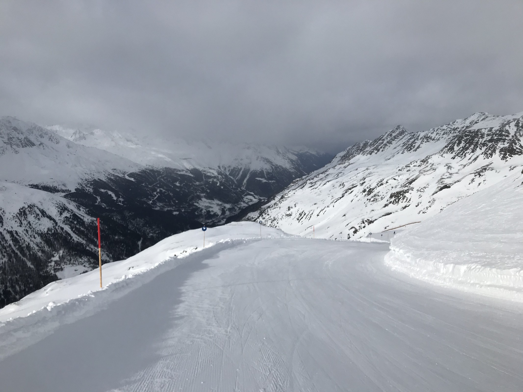 Abfahrt Kirchenkar 2.Sektion