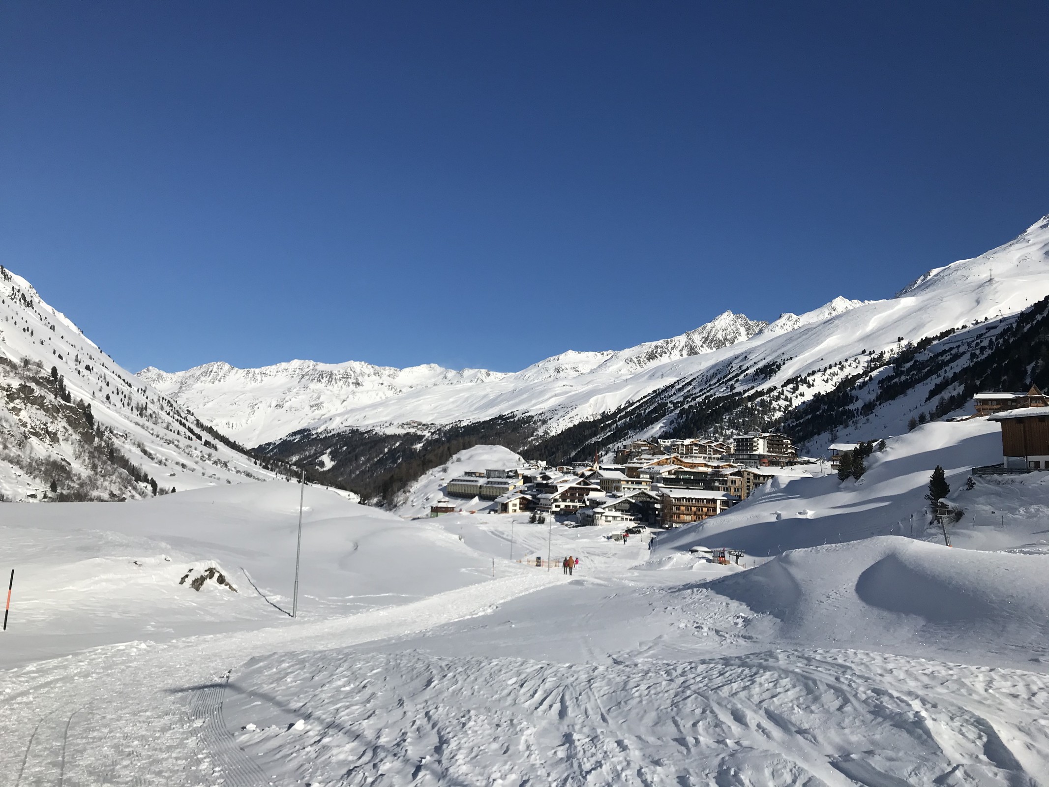 Blick auf Obergurgl