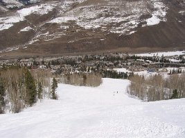 Hier sieht man das doch beachtliche Gefälle.