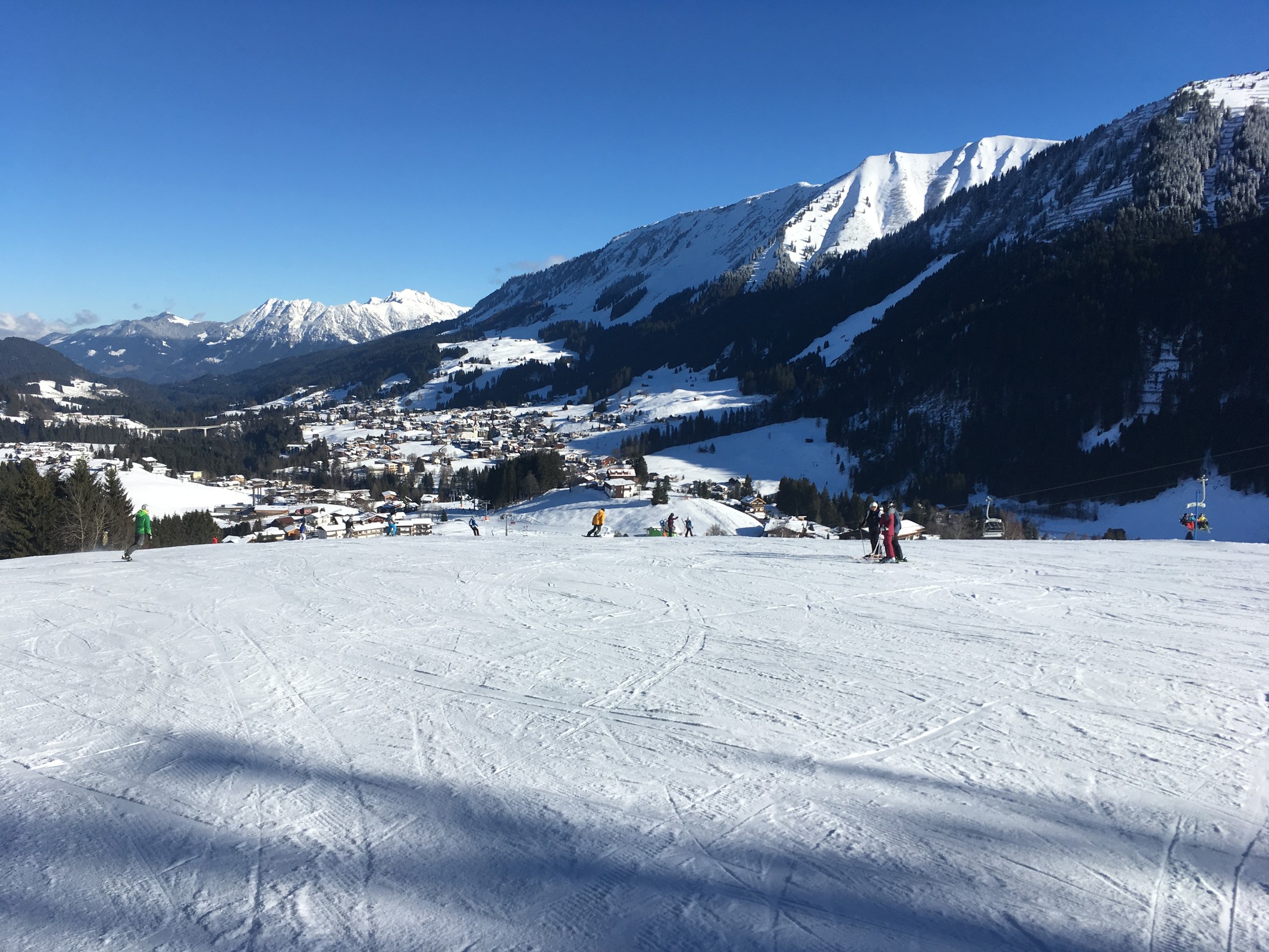 Genusscarven am Parsenn