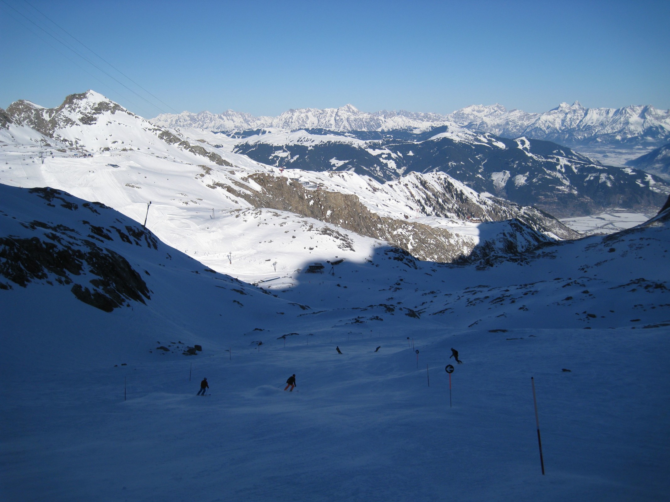 11.26 Uhr: Auf der Gletscherseeabfahrt (Nr. 2) - weiter unten