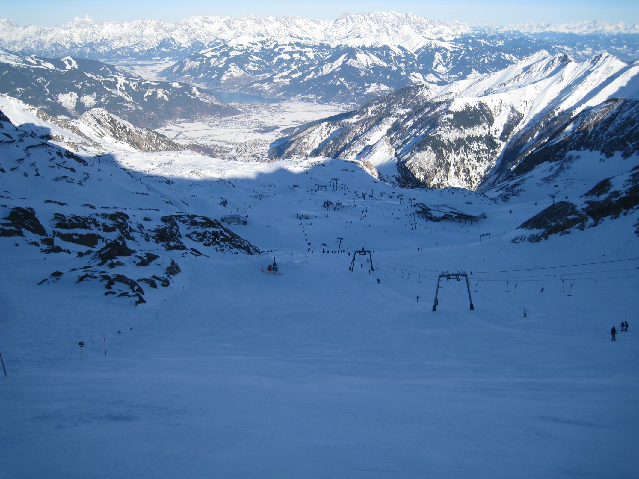 14.18 Uhr: Am Maurergletscherlift auf der Maurerpiste 2 (Nr. 5b)