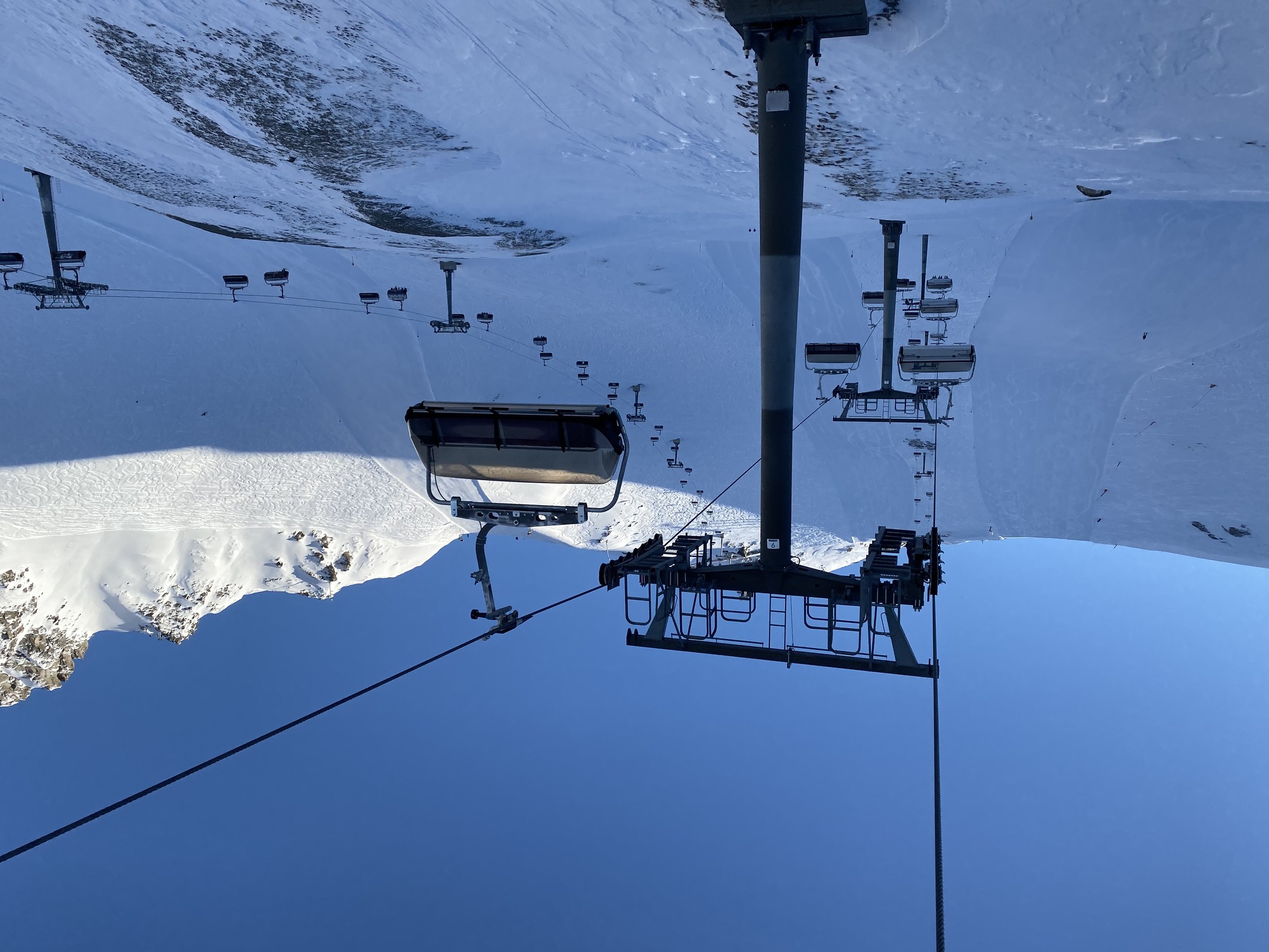 Sicht auf Palinkopf aus dem Zeblas-Lift