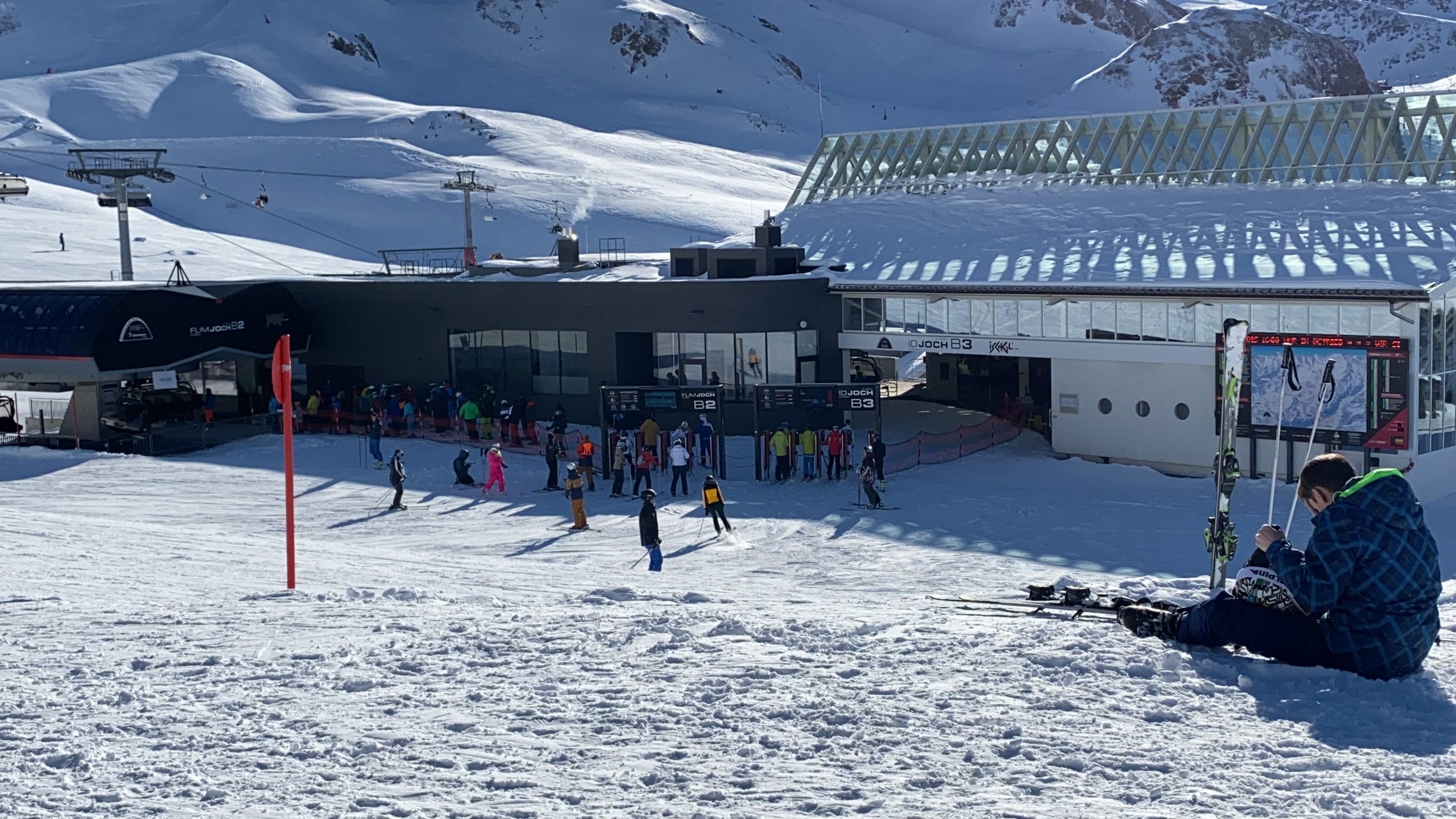 Warteschlangen-Status um kurz vor 12