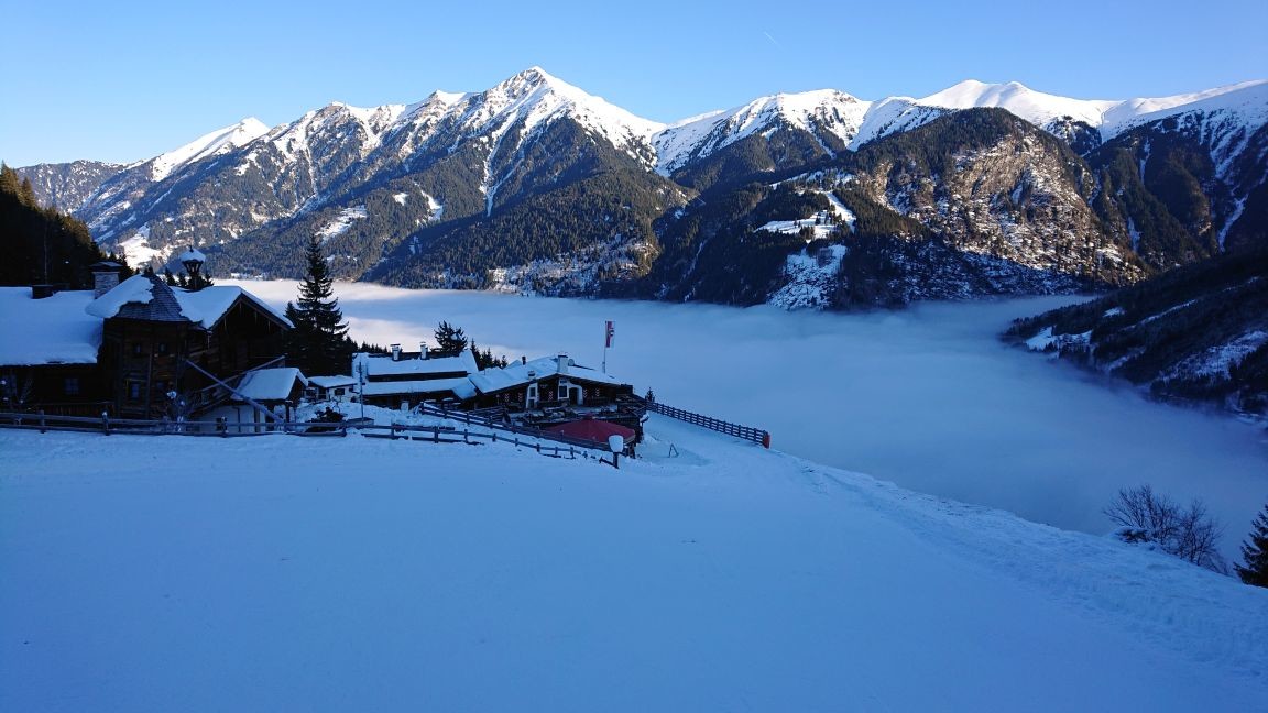 Bellevue-Alm an Neujahr