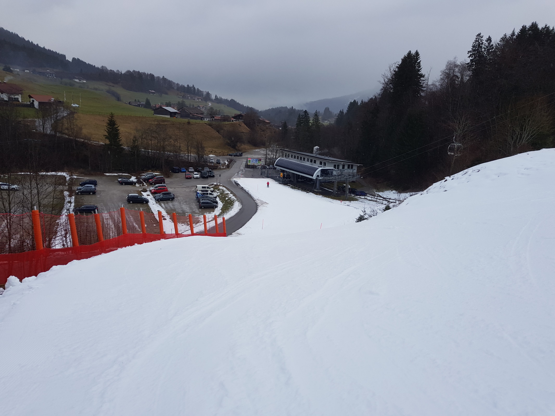 Und schließlich noch der Schlusshang.