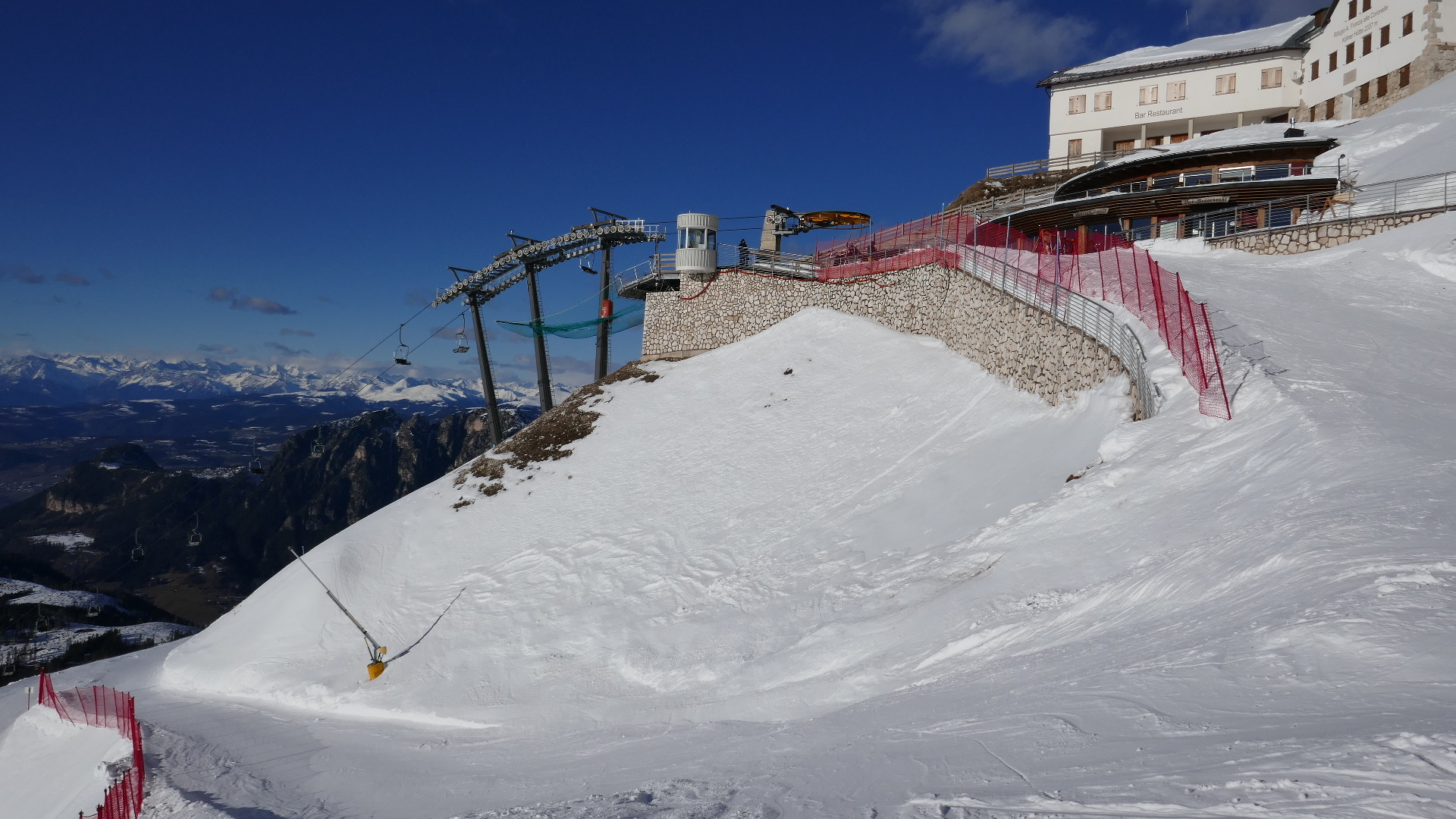 07.01.2020: König Laurin Bergstation / Kölner Hütte. Dieser Bereich wird auch mit EUB nicht massentauglich