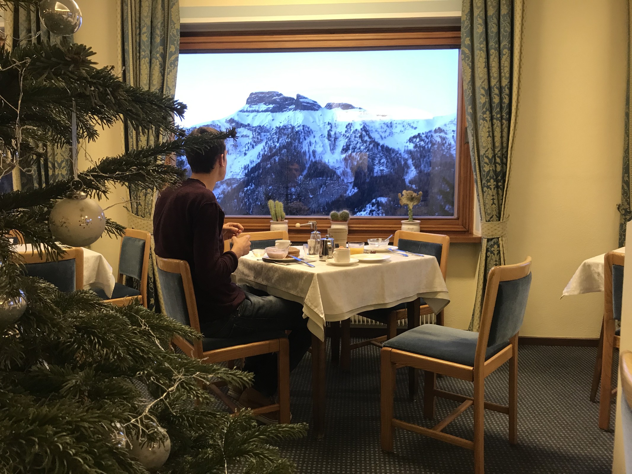 Frühstück mit Aussicht