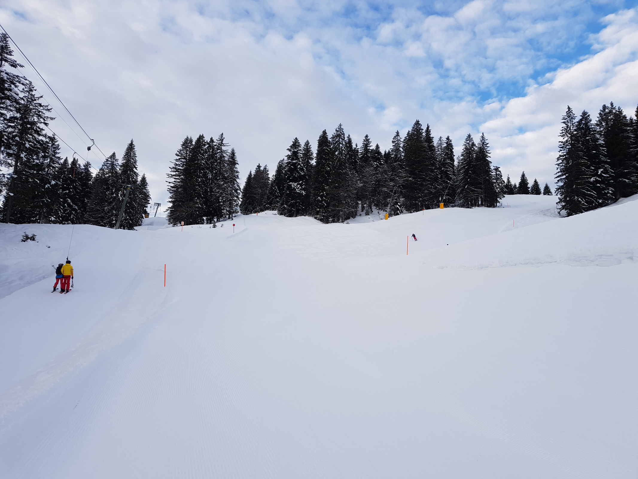 Blick zurück auf den oberen Teil.