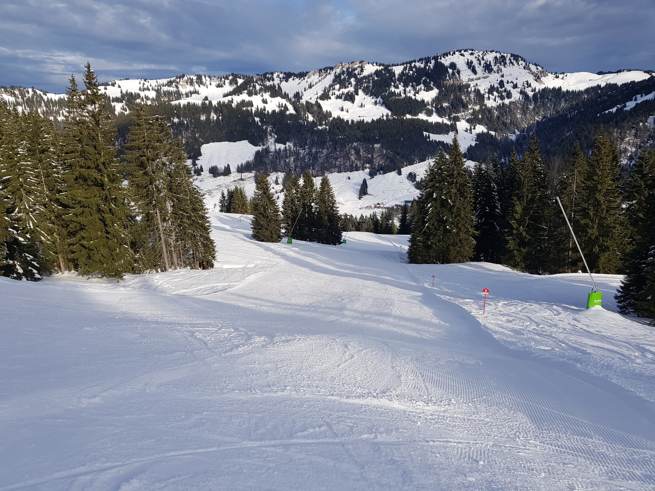 Schließlich wählten wir dann die Köpfleabfahrt um zur Schelpenbahn zu kommen.