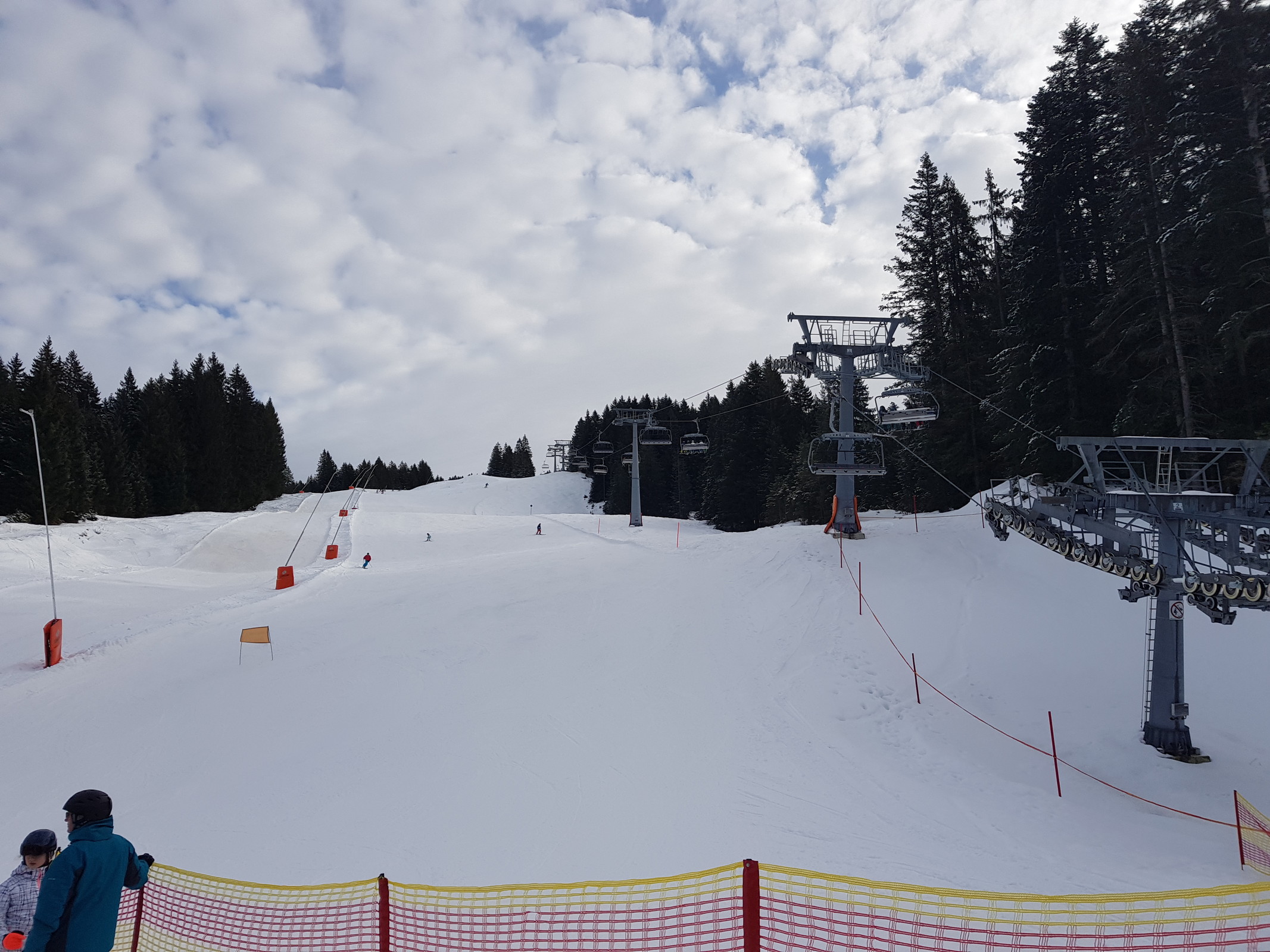 Nachdem wir uns zurück gearbeitet hatten und schließlich die Schelpenbahn nach oben nahmen erreichten wir nach der nächsten Abfahrt unser zuvor verpasstes Ziel, die Hochschelpenbahn.