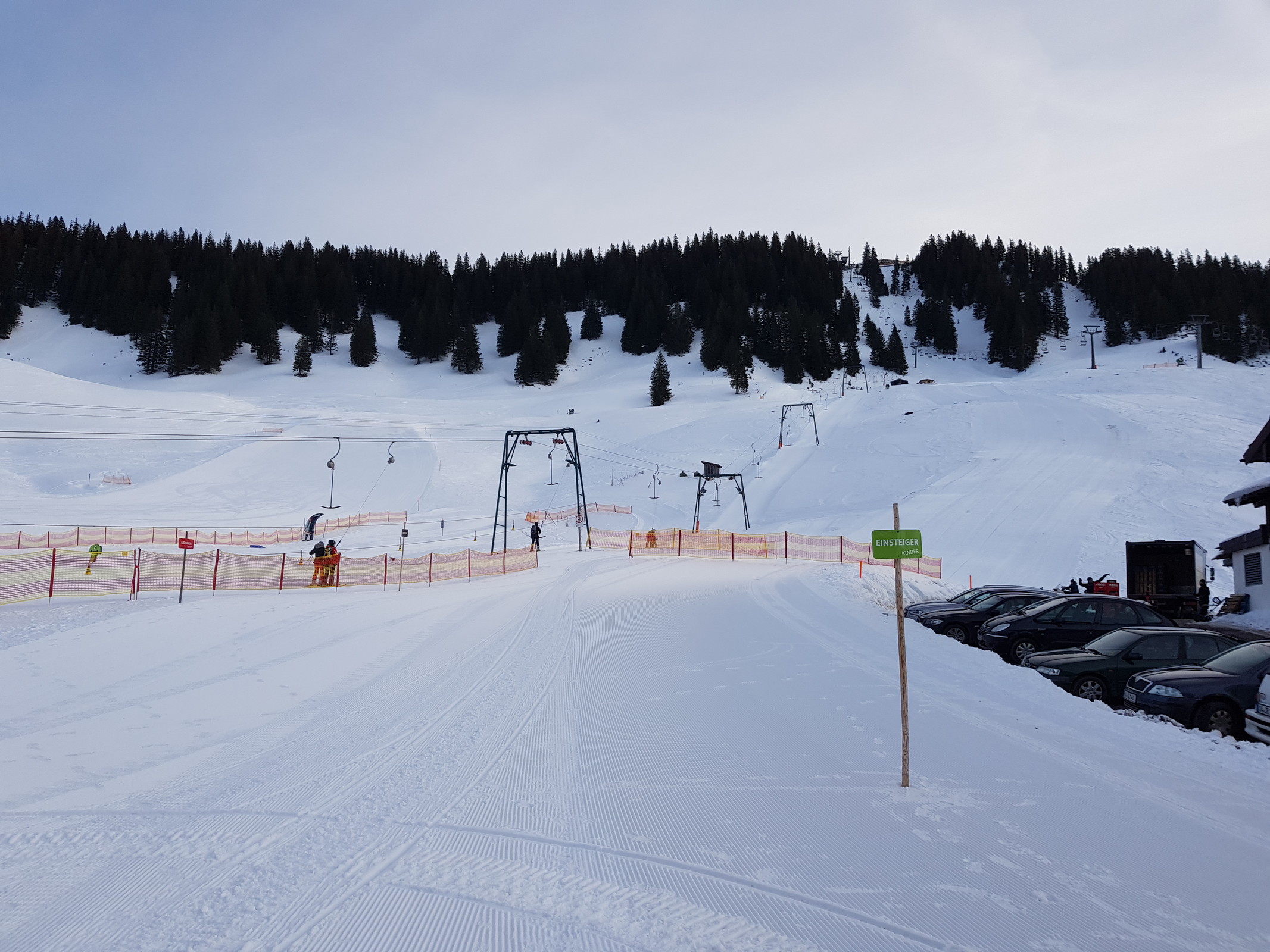 Erstmal eine Runde im Uisar zum warm werden.