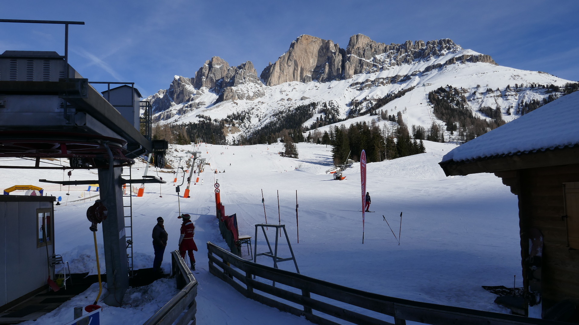 Golf Lifte um 12:30 Uhr. Nix los