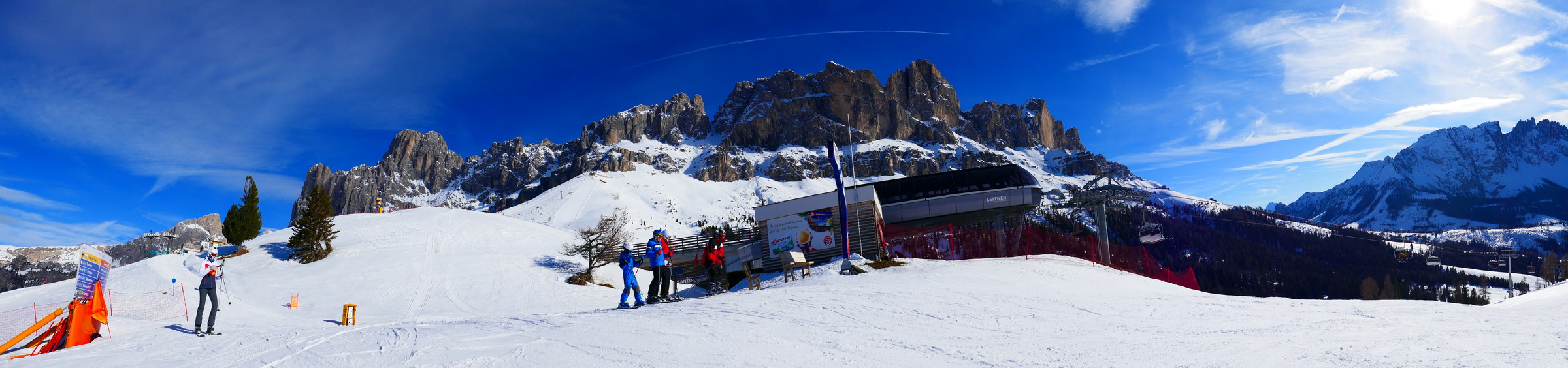 Panorama Rosengarten / Latemar