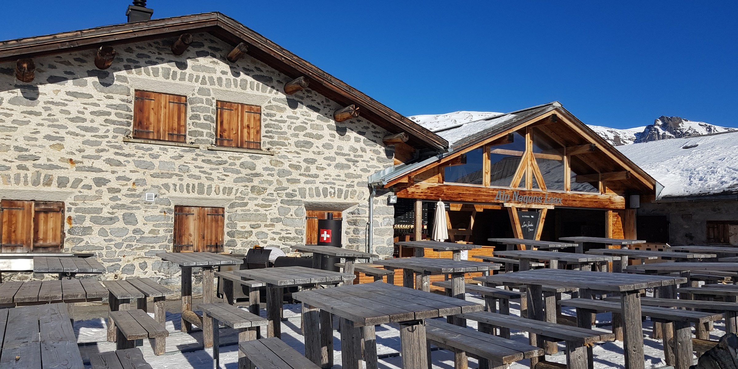 Ich hätte das Raclette gerne probiert