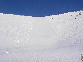 Die schwarze Piste an der 4SB Corne de Sorebois.
