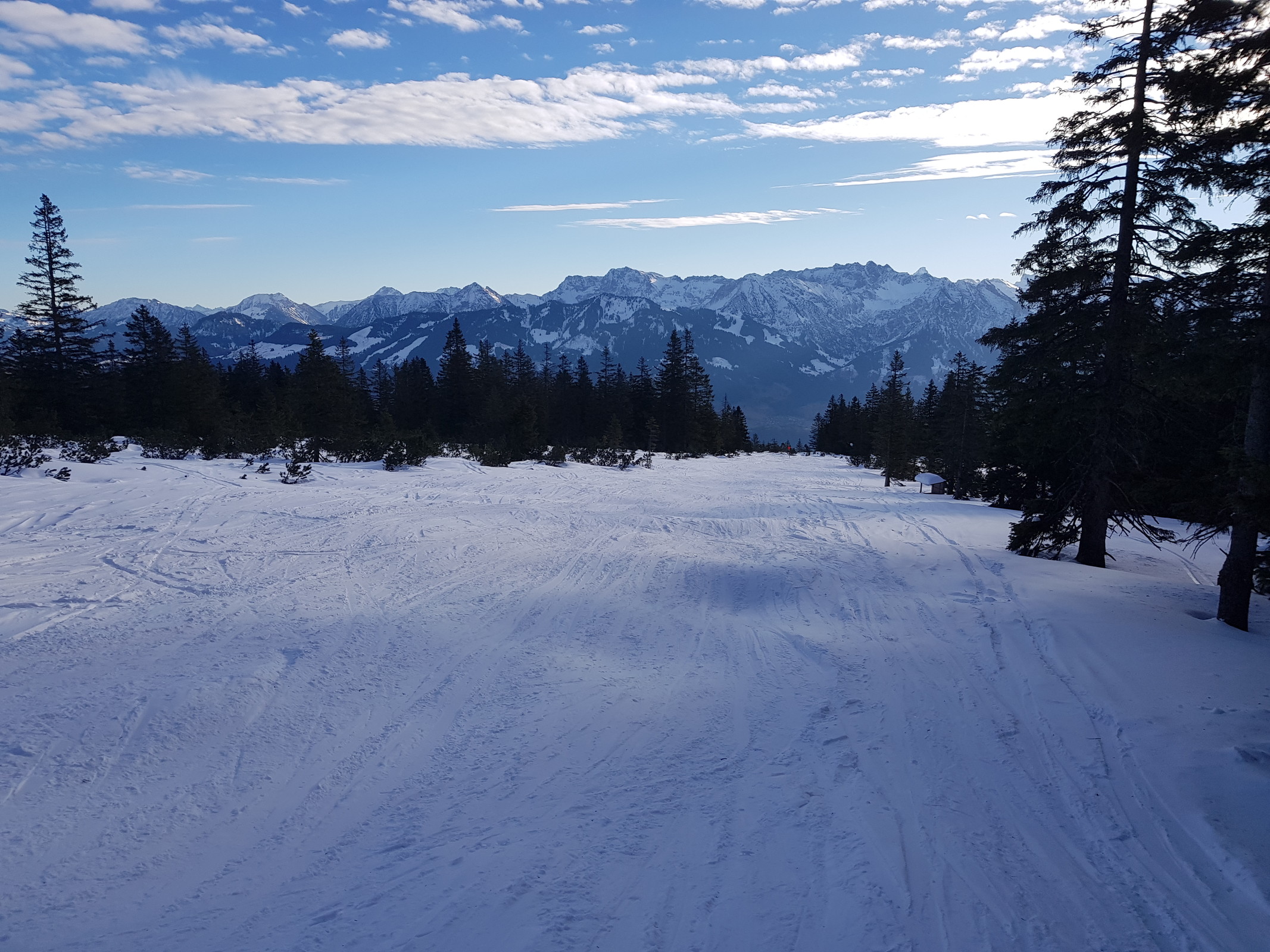 Einstieg in die Route.