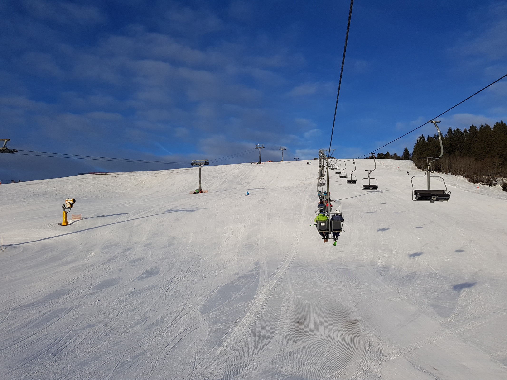 Seebuckabfahrt. Hier ging es wirklich sehr gut!