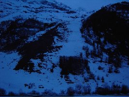 Nocheinmal die Talabfahrt in Zinal.