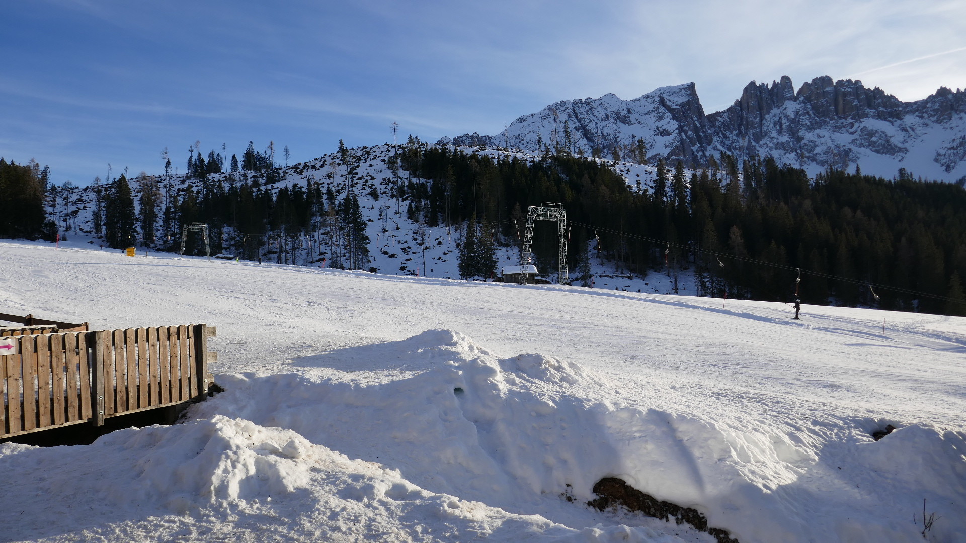 Der Hang von der Moseralm aus gesehen