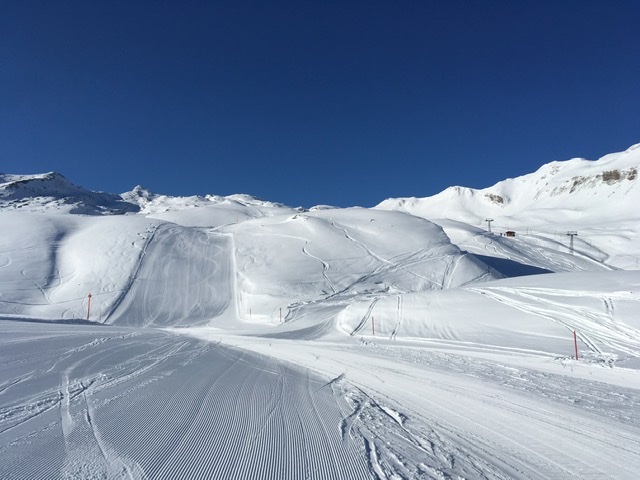 Pistenzustand um 11.30 Uhr