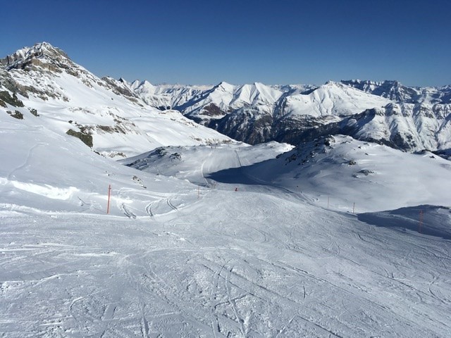 Pisten an der 3. Sektion