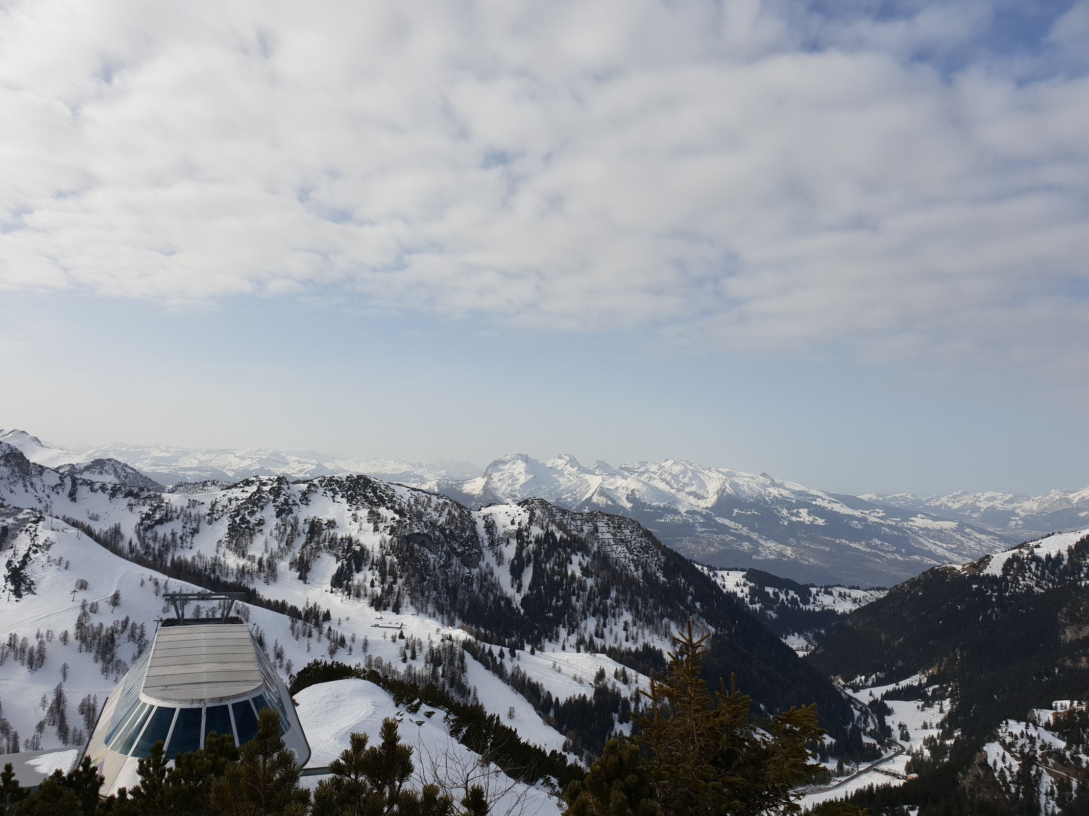 Blick vom höchsten Punkt nach kurzem Fußweg