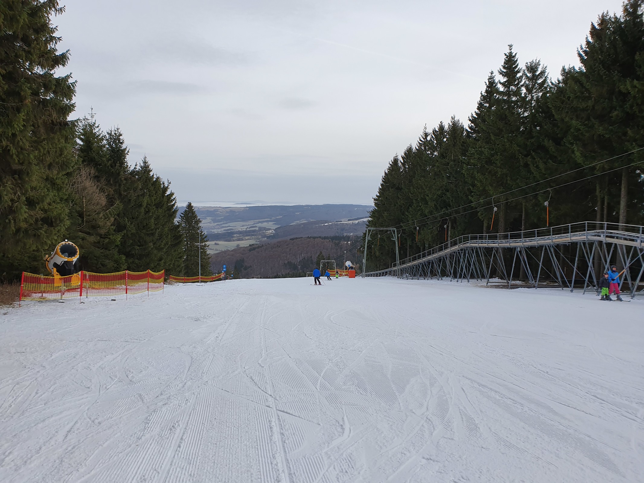 Talblick mit Panorama