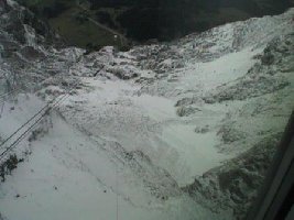 Blick von Bergstation zur Schwägalp