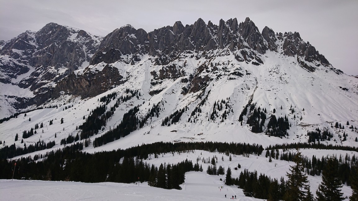 Blick auf den Hochkönig vom Hochkeit aus