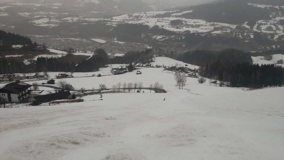 Noch einmal ein schöner Hang