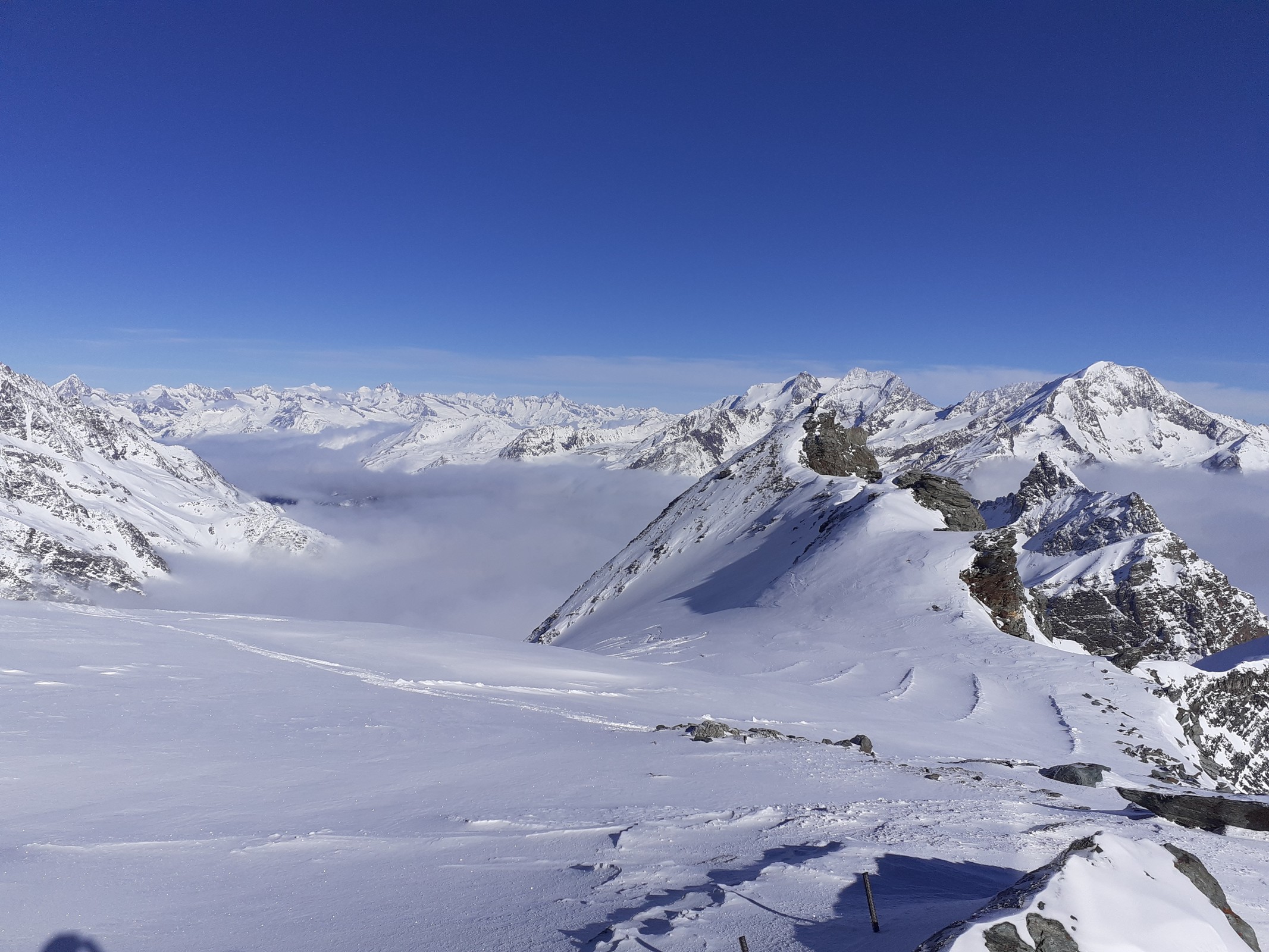 Auf dem Mittelallalin