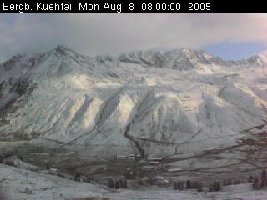 Kühtai, heute morgen