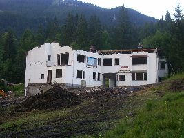 Talstation im Abbruch