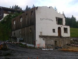 Talstation im Abbruch