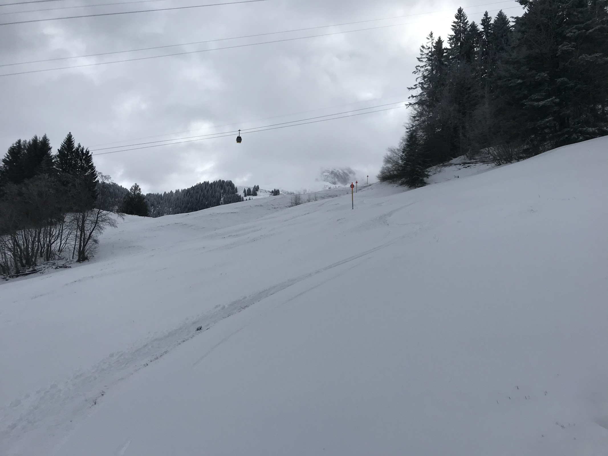 ...aber viel ist da nicht unter den Latten.